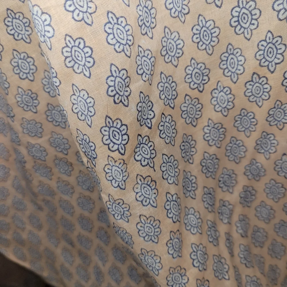 Cleobella Peach and Black Boho Tunic Dress - Picture 4 of 8